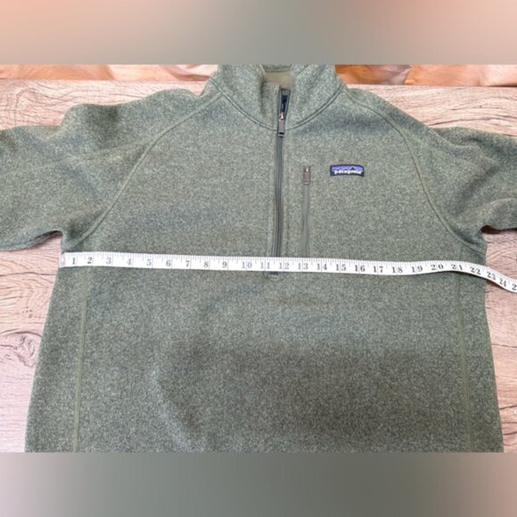 Patagonia green better sweater full zip size large - Picture 3 of 6